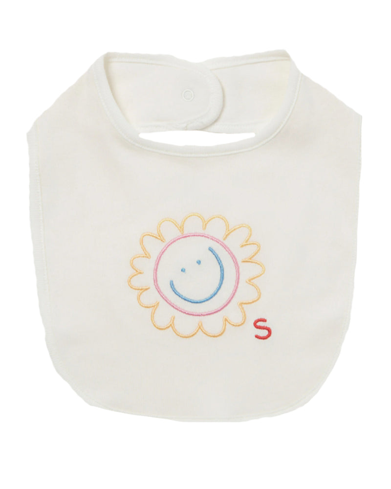 Baby Ivory Weekly Bib Set