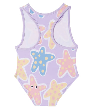 
  
    Stella
  
    Mccartney
  
    Kids
  
 Baby Girls Purple Starfish Swimsuit