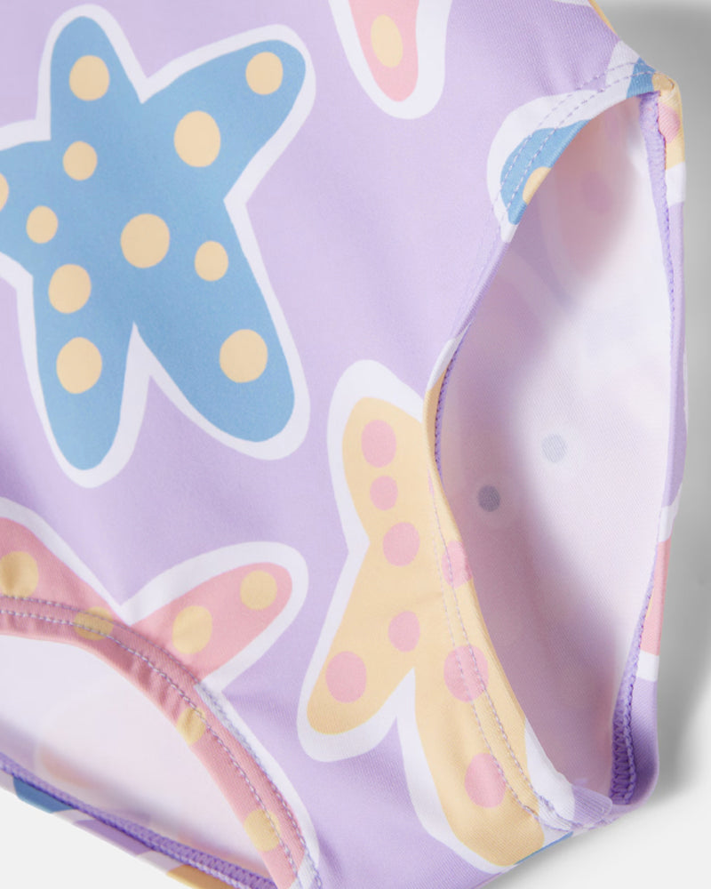 
  
    Stella
  
    Mccartney
  
    Kids
  
 Baby Girls Purple Starfish Swimsuit