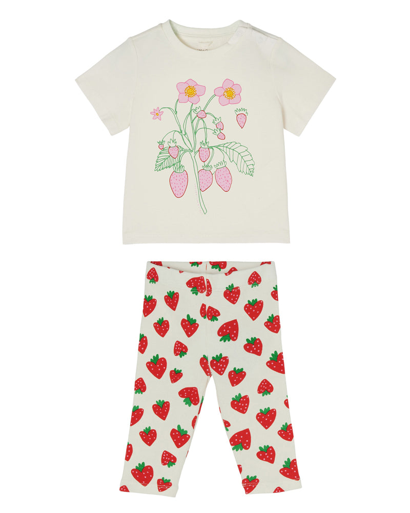 Baby printed cotton jersey leggings in multicoloured - Stella Mc Cartney  Kids