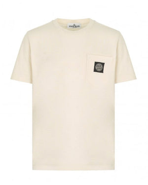 
  
    Stone
  
    Island
  
    Junior
  
 Boys Beige Cotton T-Shirt