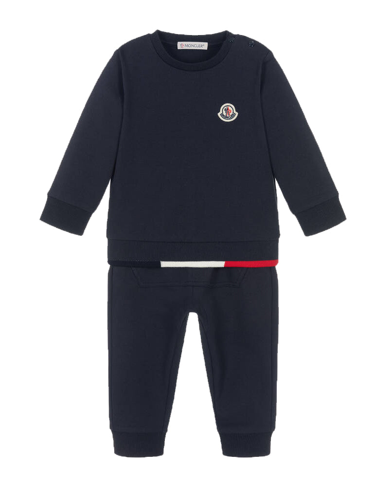 Baby Boys Navy Tracksuit