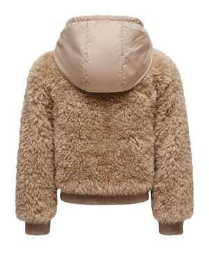 
  
    Moncler
  
    Enfant
  
 Girls Brown Teddy Jacket