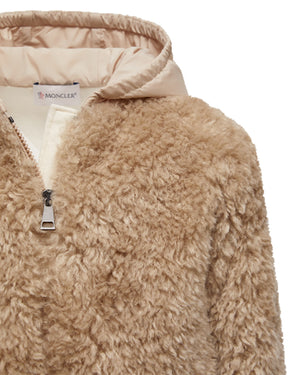
  
    Moncler
  
    Enfant
  
 Girls Brown Teddy Jacket