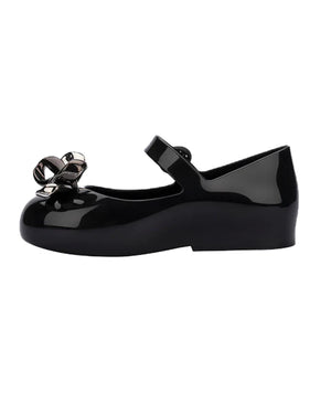 
  
    Mini
  
    Melissa
  
 Girls Black Sweet Love Glam BB Ballerina