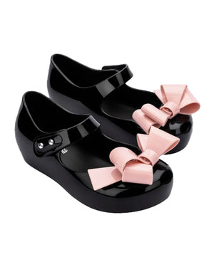 
  
    Mini
  
    Melissa
  
 Girls Black Ultragirl Classy BB Ballerina