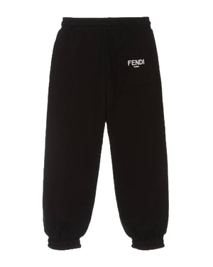 
  
    Fendi
  
 Reversible Black/Brown FF Track Pants