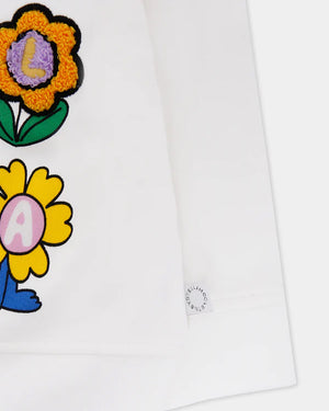 
  
    Stella
  
    Mccartney
  
    Kids
  
 Baby Girls White Flower Logo Sweatshirt