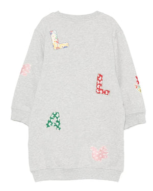 
  
    Stella
  
    Mccartney
  
    Kids
  
 Girls Grey Patch Sweater Dress