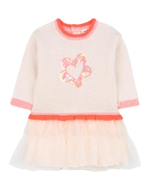
  
    Billieblush
  
 Baby Girls Pink Flower Heart Dress
