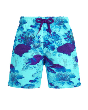 
  
    Vilebrequin
  
 Boys Blue Coral Strech Swim Shorts