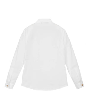 
  
    Versace
  
 Baby Boys White Cotton Shirt