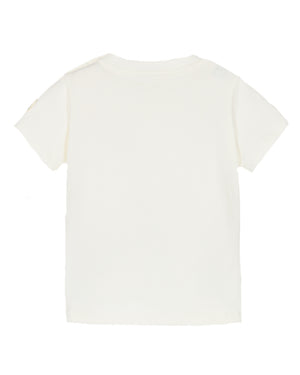 
  
    Moncler
  
    Enfant
  
 Baby Ivory Logo T-Shirt