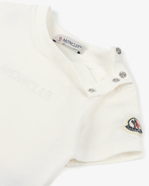 
  
    Moncler
  
    Enfant
  
 Baby Ivory Logo T-Shirt