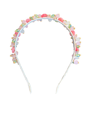 
  
    Monnalisa
  
 Girls White Beaded Floral Headband