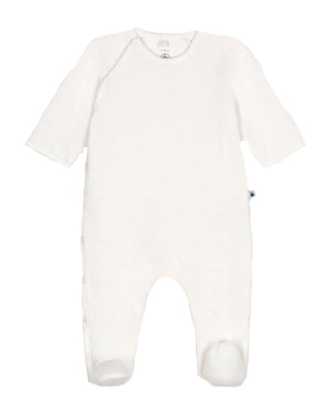 
  
    Petit
  
    Bateau
  
 Baby White Embrodered Heart Onesie