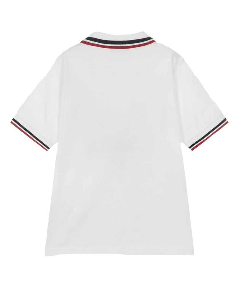 Boys White Polo