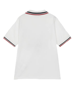 
  
    Moncler
  
    Enfant
  
 Boys White Polo