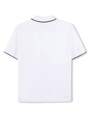 
  
    Boss
  
 Boys White Cotton Polo