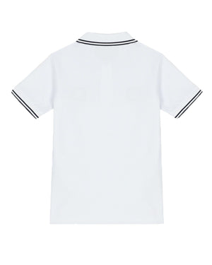 
  
    Stone
  
    Island
  
    Junior
  
 Boys White Logo Polo