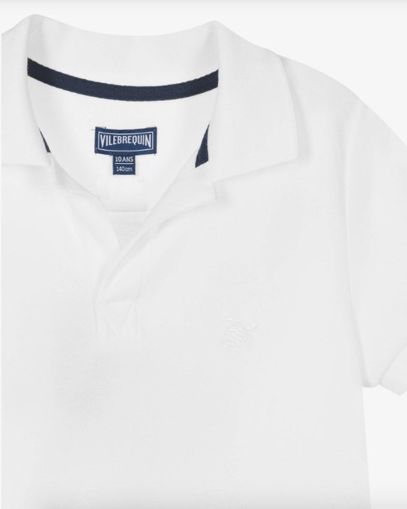 
  
    Vilebrequin
  
 Boys White Cotton Polo