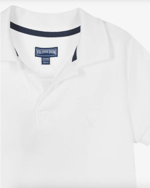 
  
    Vilebrequin
  
 Boys White Cotton Polo