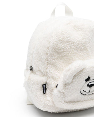 
  
    Moschino
  
 Ivory Fuzzy Bear Backpack