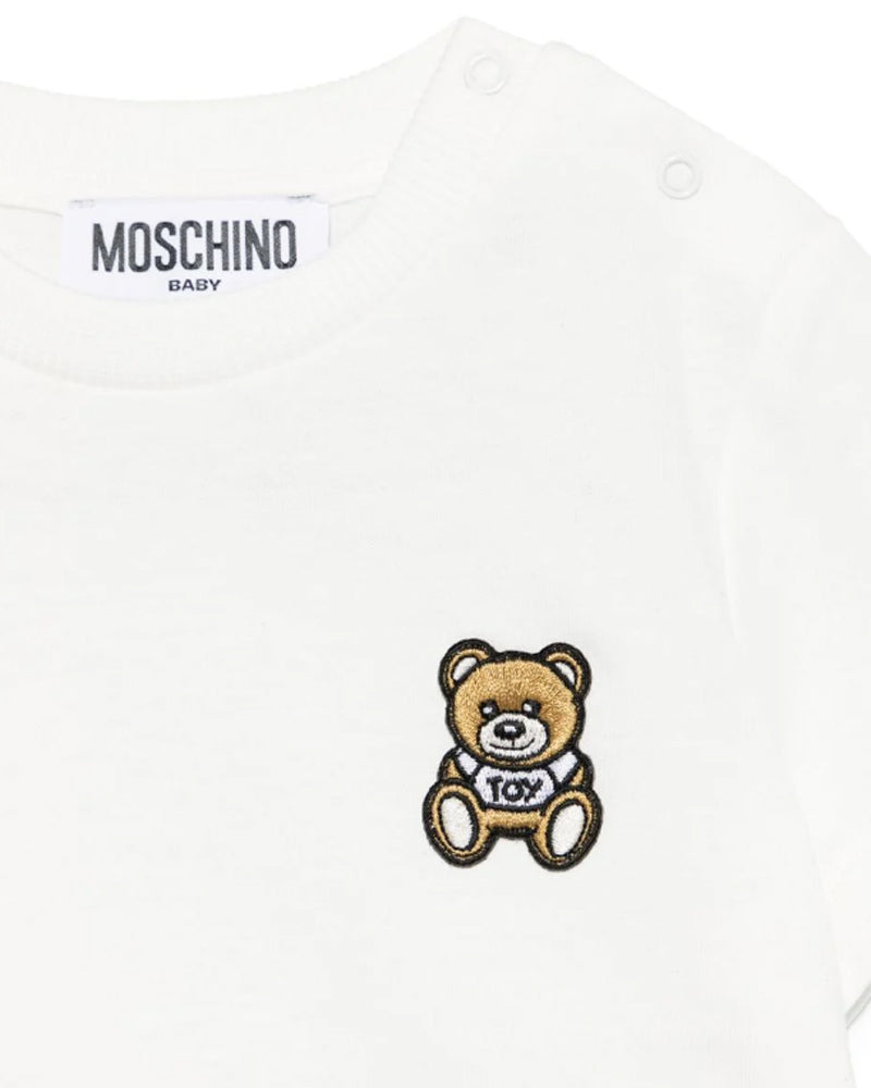 Baby Ivory Bear Patch T-Shirt