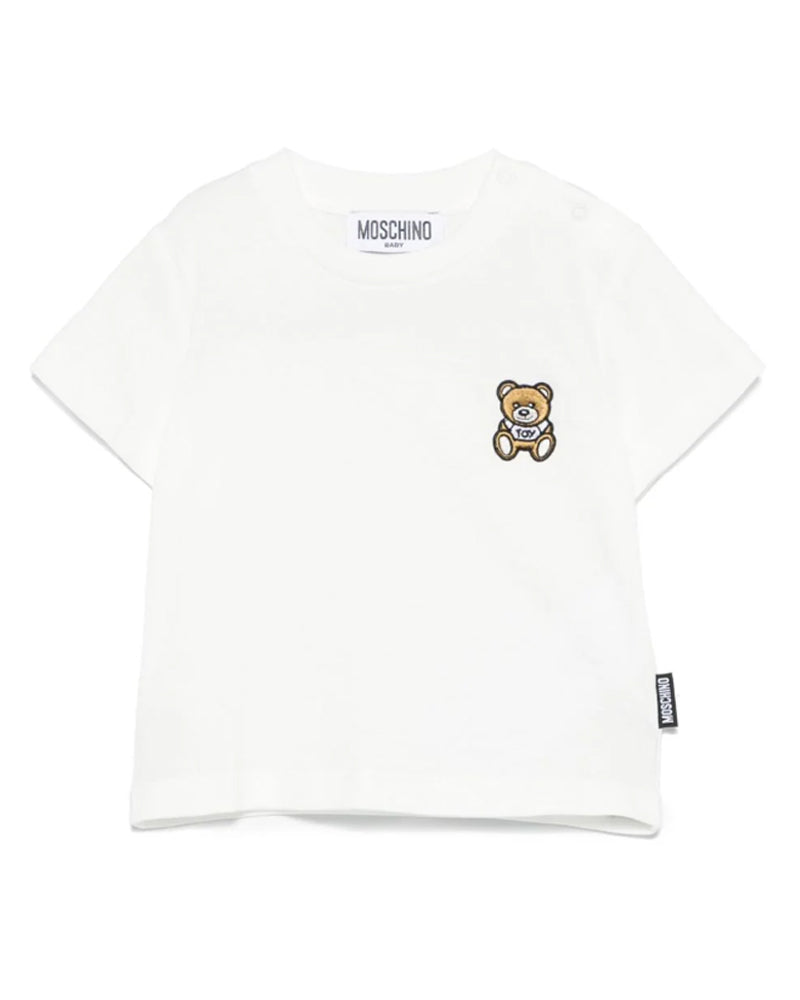 Baby Ivory Bear Patch T-Shirt