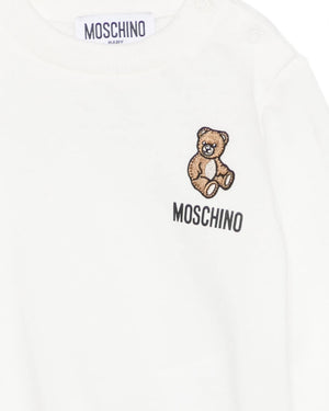 
  
    Moschino
  
 White Bear Sweatshirt