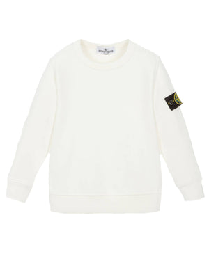 
  
    Stone
  
    Island
  
    Junior
  
 Boys Ivory Ribbed Cotton Sweatshirt