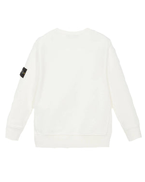 
  
    Stone
  
    Island
  
    Junior
  
 Boys Ivory Ribbed Cotton Sweatshirt