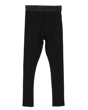 
  
    Karl
  
    Lagerfeld
  
    Kids
  
 Girls Black Leggings