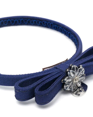 
  
    Monnalisa
  
 Girls Navy Bow Headband