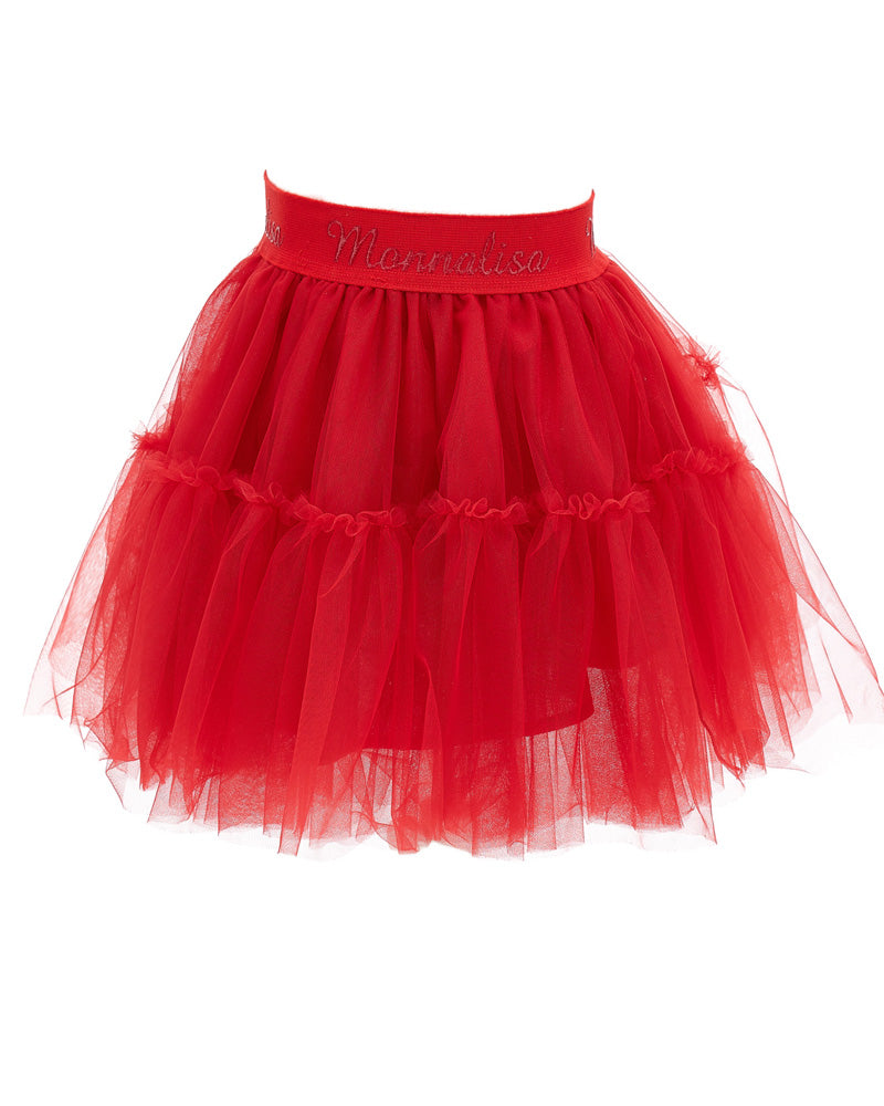 Girls Red Skirt