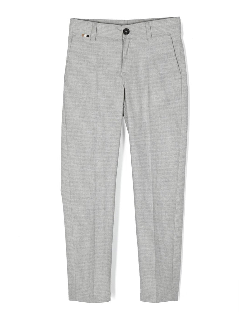 Boss Boys Grey Dress Pants