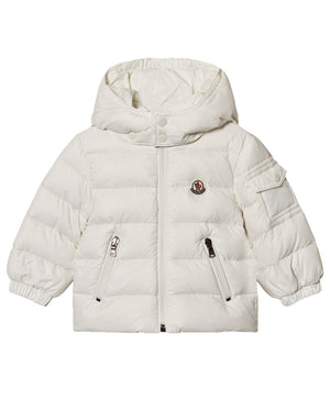 
  
    Moncler
  
    Enfant
  
 Baby White Jules Down Jacket