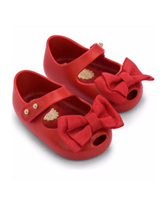 Mini melissa 2025 red shoes