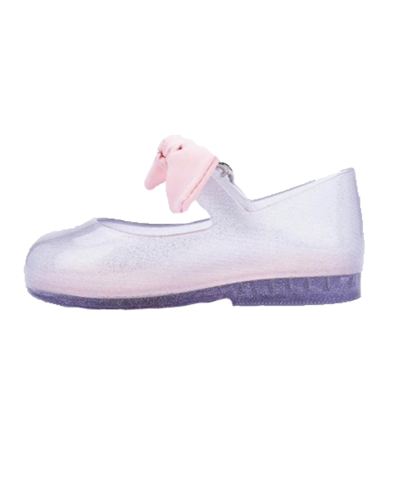 Silver Sweet Love Princess Bow Shoes