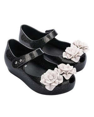 
  
    Mini
  
    Melissa
  
 Girls Black Ultragirl Garden Shoes