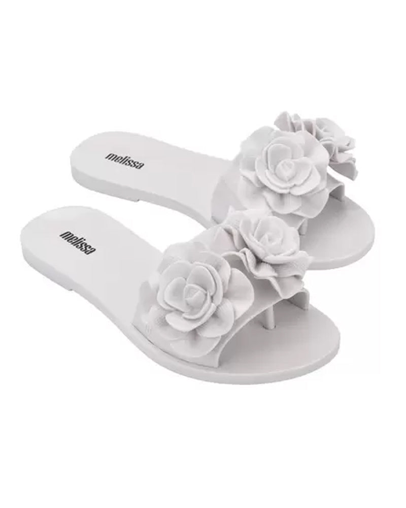 Girls White Garden Sandals
