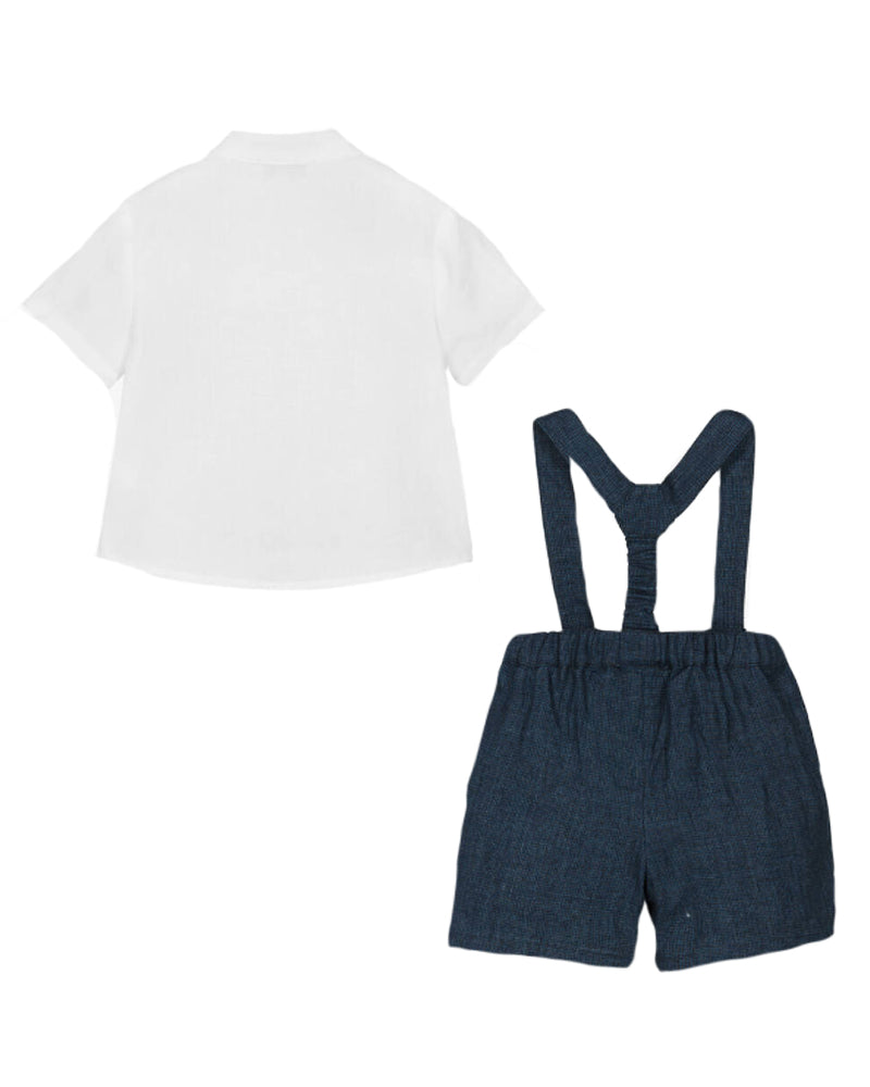 Baby Boys Blue Outfit Set