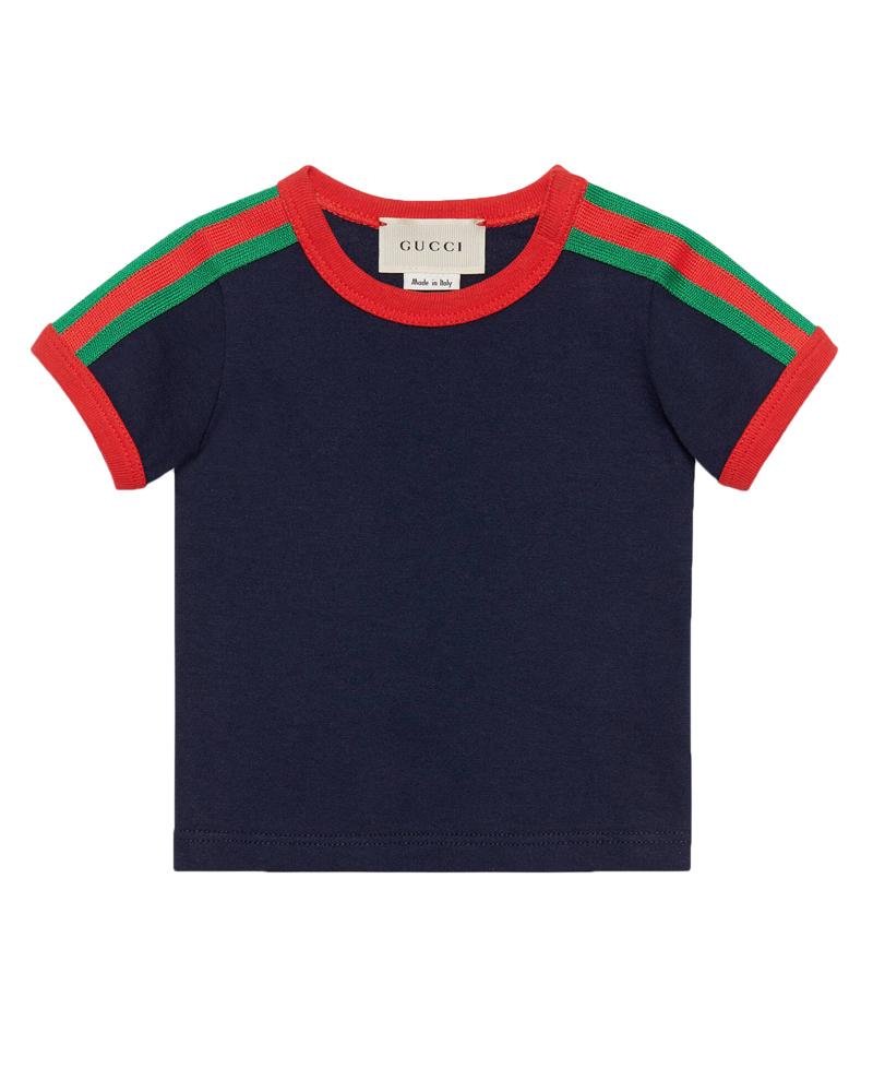 Gucci Kids Baby Boys Navy T Shirt