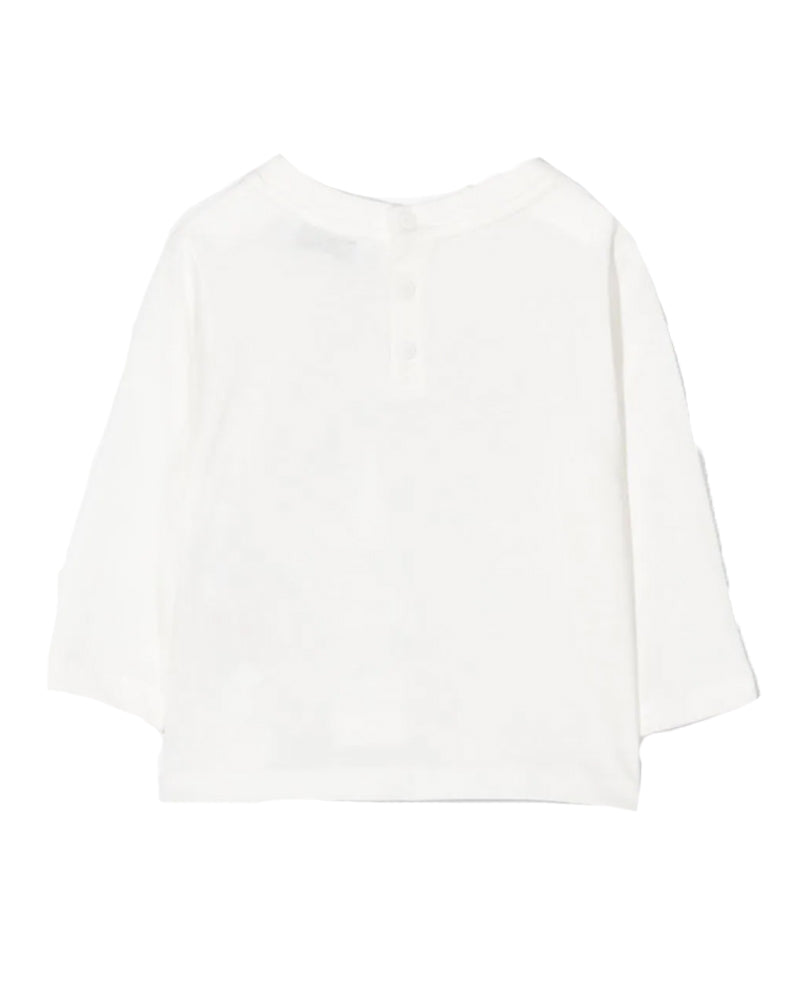 Baby Boys White Logo Top