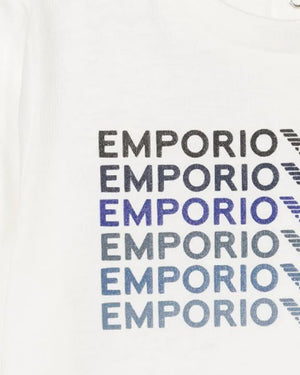 
  
    Emporio
  
    Armani
  
 Baby Boys White Logo Top