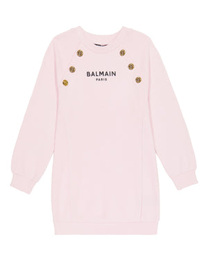 
  
    Balmain
  
 Girls Pink Dress