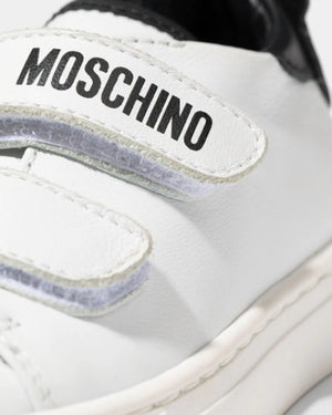 
  
    Moschino
  
 White Sneakers