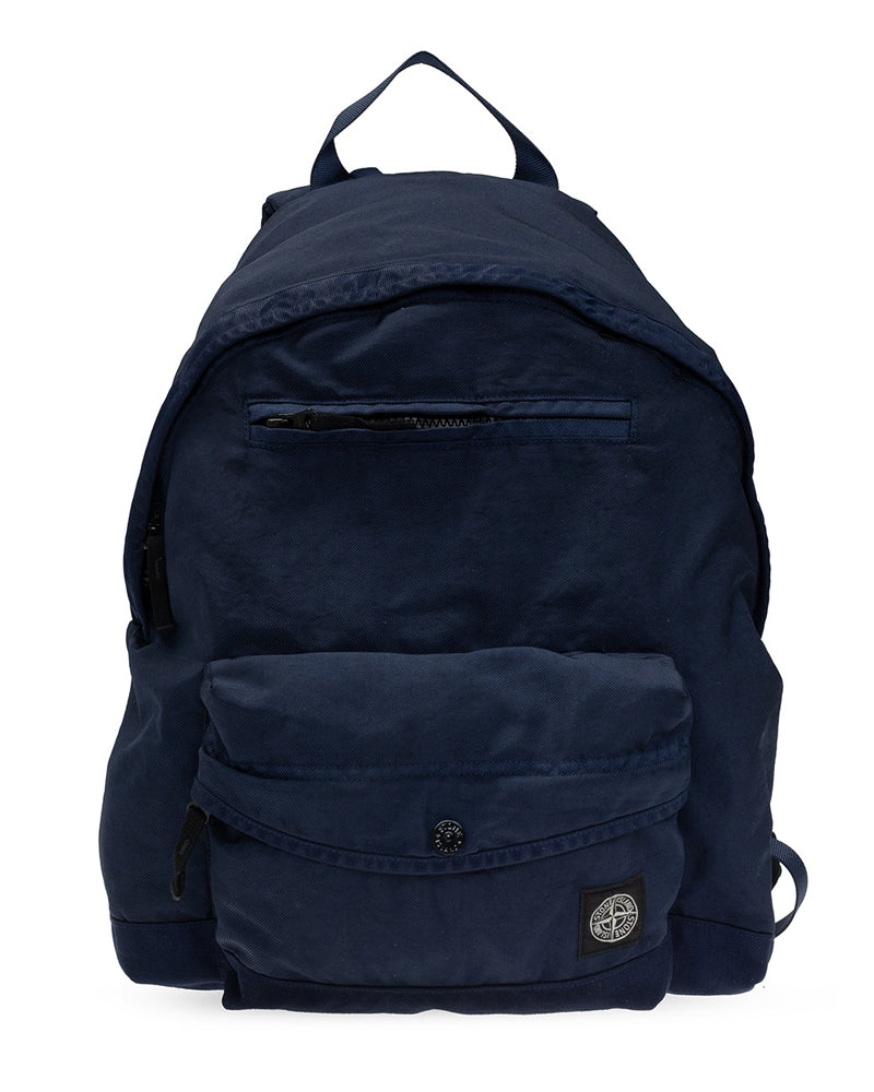 Stone Island Junior Kids Boys Blue Backpack - Main Image