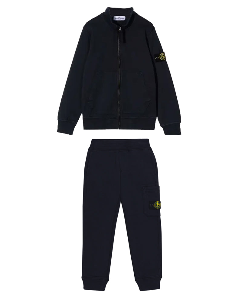 Stone Island Junior Boys Navy Tracksuit