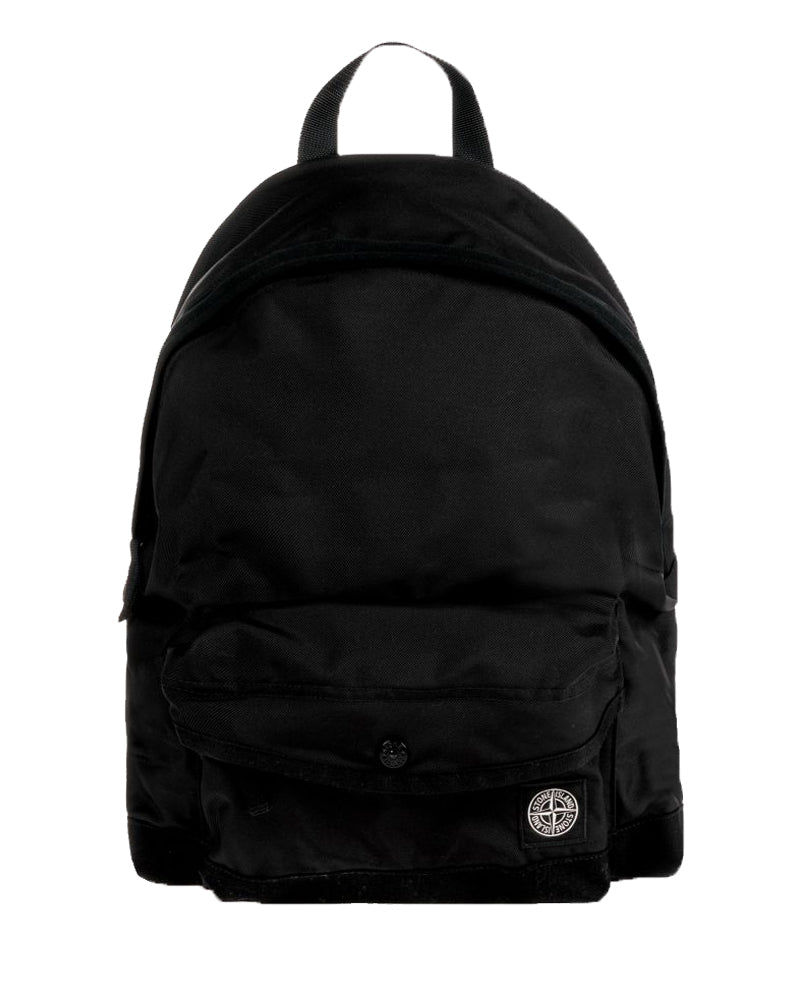 Stone Island Junior Kids Boys Black Backpack